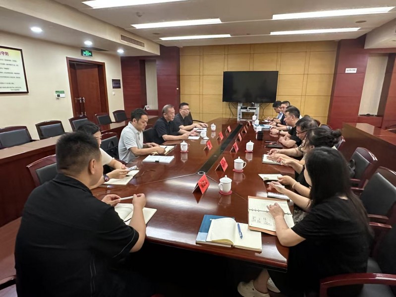 我局与市人社部门共同商议建筑从业人员联动